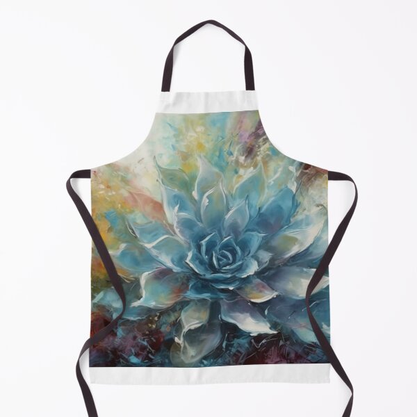 Item preview, Soft Blue Petals Abstract Floral Art designed and sold by MPCFICTION.