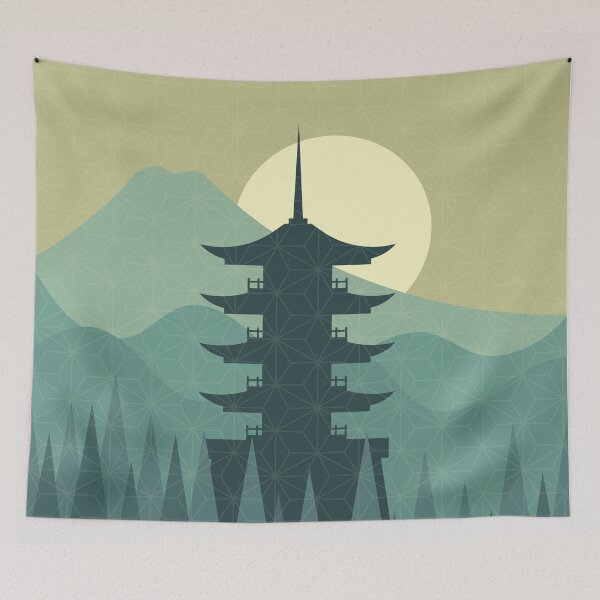Item preview, Japanese Shrine |jinja| yashiro designed and sold by Florafloral.
