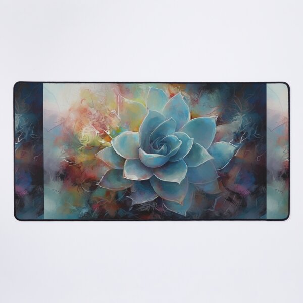 Item preview, Soft Blue Blooming Petals Abstract Floral Art designed and sold by MPCFICTION.