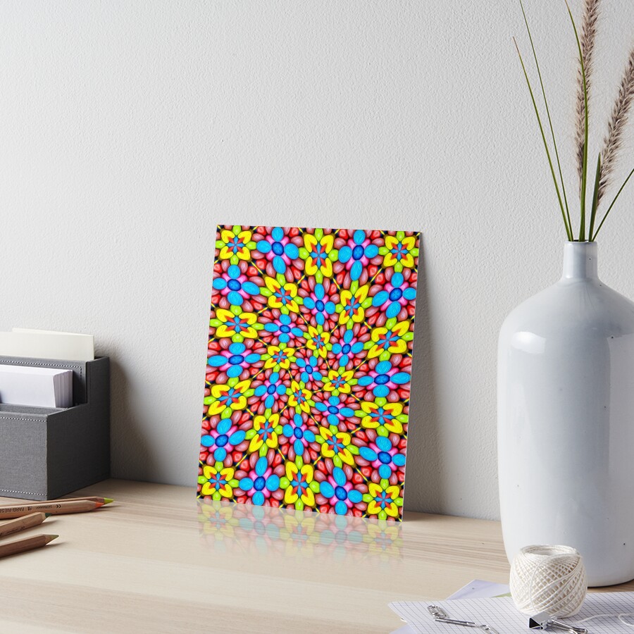 Item preview, Art Board Print designed and sold by Patternflower.