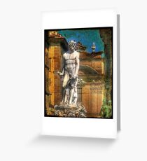 Neptuno . Florence Greeting Card