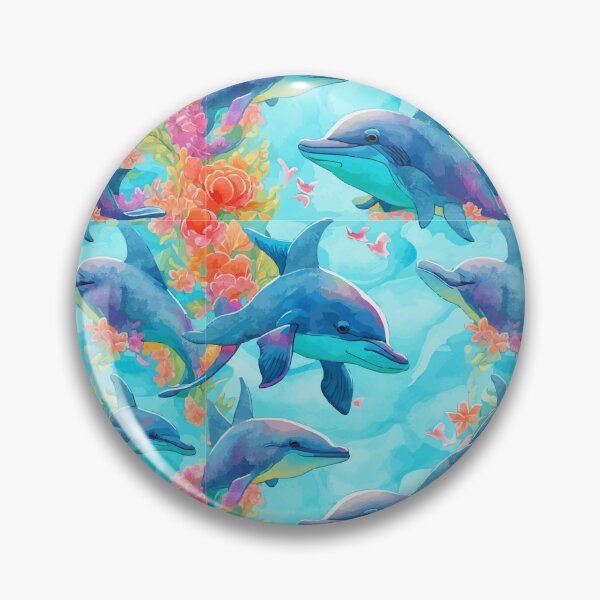 Item preview, Dolphin Dream, Dreamy Dolphin Pattern designed and sold by TheLomiLoveBus.
