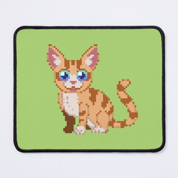Item preview, Kitty Cat Pixel Art designed and sold by Kaiko-Roku.