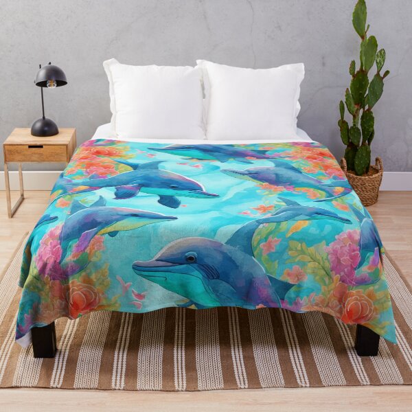 Item preview, Dolphin Dream, Dreamy Dolphin Pattern designed and sold by TheLomiLoveBus.