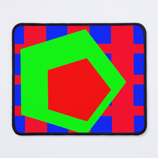 Item preview, Green Red Polygon  designed and sold by GEOMETRIC ART   .