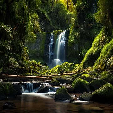 Artwork thumbnail, Hidden Falls II by paulmp