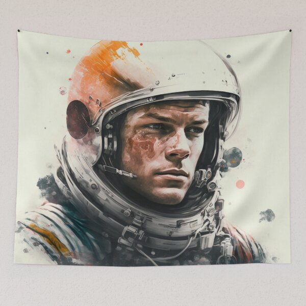 Item preview, Astronaut Portrait designed and sold by Fenixprintworks.