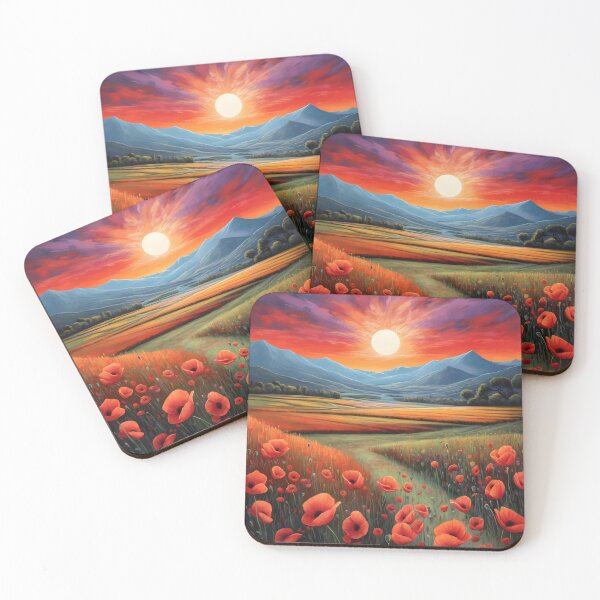 Item preview, Scene of Field of Poppies designed and sold by Christy Wyatt.