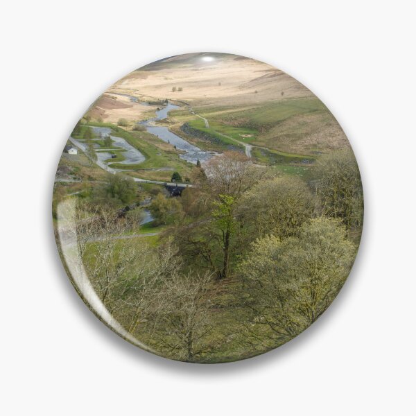Item preview, View down the Claerwen Valley from the Claerwen Dam, Powys, Mid Wales  designed and sold by Cameranick.