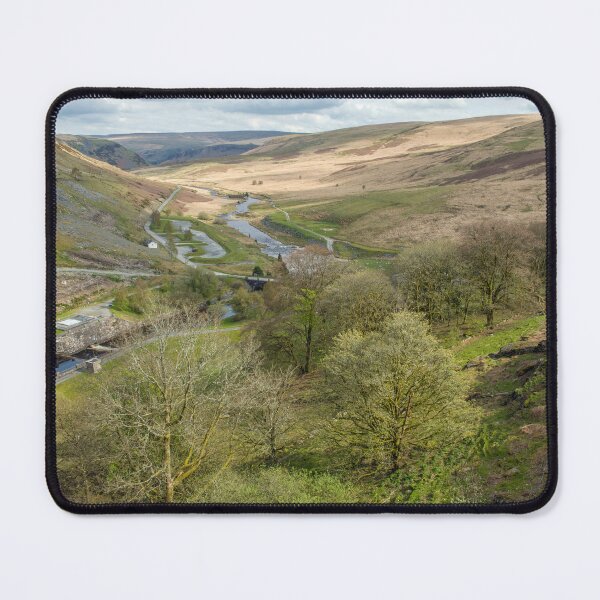Item preview, View down the Claerwen Valley from the Claerwen Dam, Powys, Mid Wales designed and sold by Cameranick.
