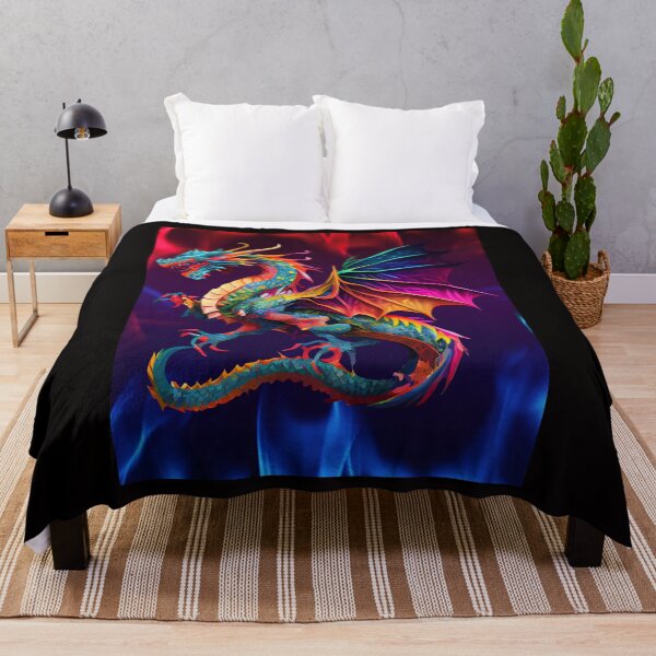 Item preview, colorful dragon designed and sold by secretshopuk.