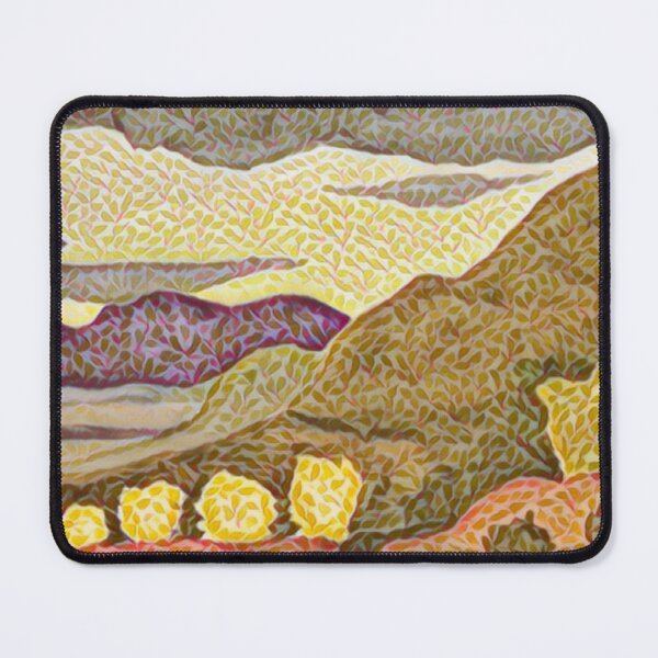 Item preview, Textured Landscape with Purple Mountains designed and sold by oh-bi-me.