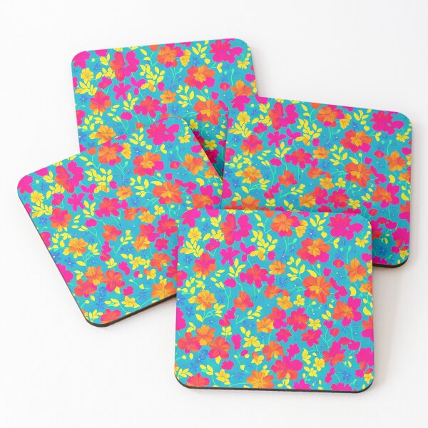 Item preview, Vibrant floral pattern designed and sold by Oleksandr Ivanochko.
