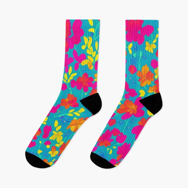 Item preview, Vibrant floral pattern designed and sold by Oleksandr Ivanochko.