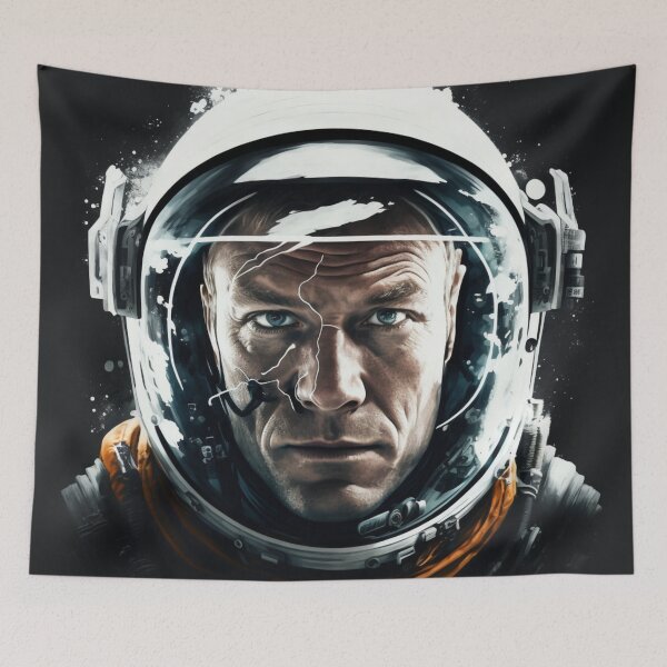Item preview, Astronaut Portrait designed and sold by Fenixprintworks.
