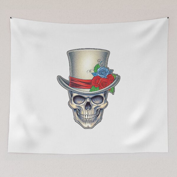 Item preview, El Banquero - The Banker - Día De Los Muertos - Day of the Dead designed and sold by Rickie Pauley.