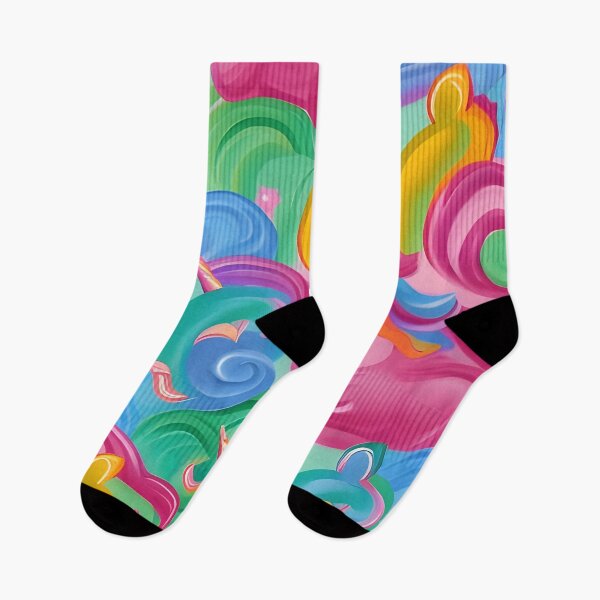 Item preview, Colorful unicorns pattern designed and sold by brandway.