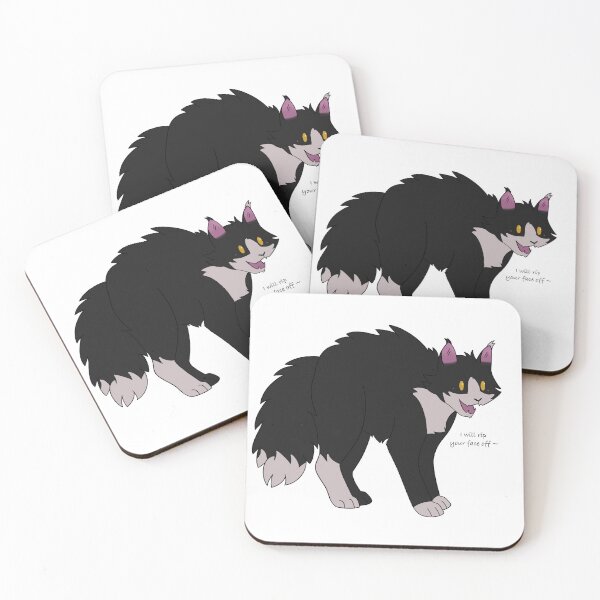 Item preview, Cute black and white cat designed and sold by Moreal-.