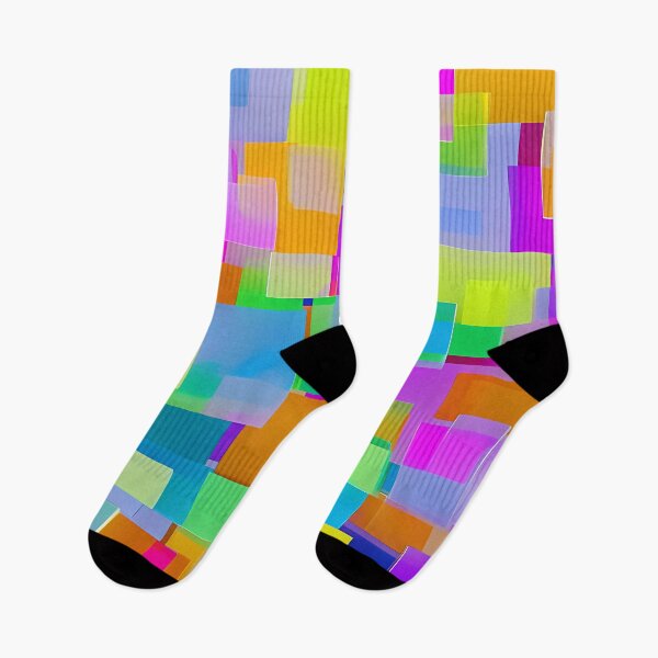 Item preview, Multicoloured watercolour rectangles designed and sold by Oleksandr Ivanochko.