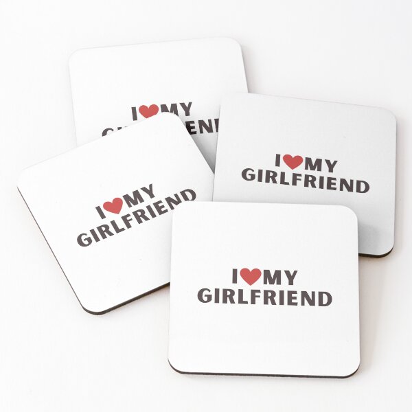 Item preview, I LOVE MY GIRLFRIEND- Valintine/fun/novelty t-shirt. designed and sold by Grin.