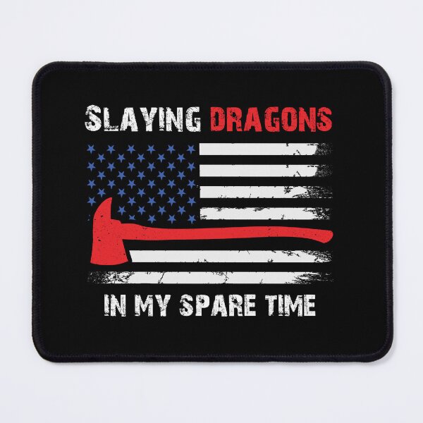 Item preview, Slaying dragons in my spare time designed and sold by Vdae Art.