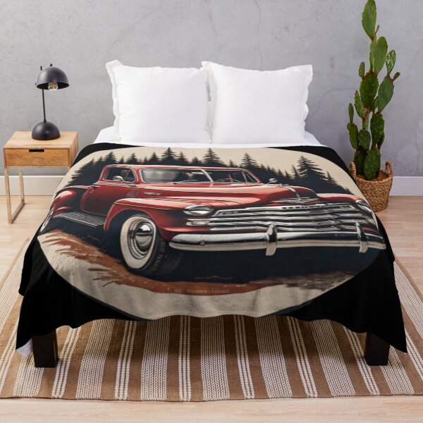 Artikelvorschau, Vintages rotes Pickup-Truck-Design für Liebhaber von klassischen Autos und rustikalem Dekor entworfen und verkauft von Nostalgic-co.