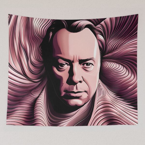 Item preview, Christopher Hitchens art designed and sold by brandway.