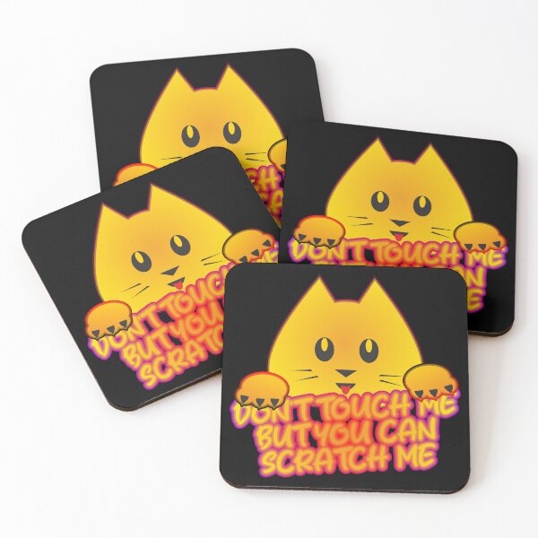 Item preview, Scratch Me Cat designed and sold by SimpyArtPrint.