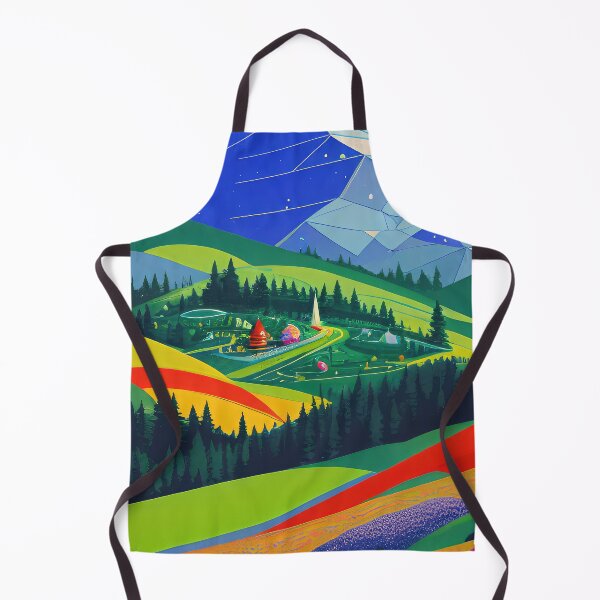 Item preview, Pastoral landscape drawing illustration. designed and sold by HAKKI ARSLAN.