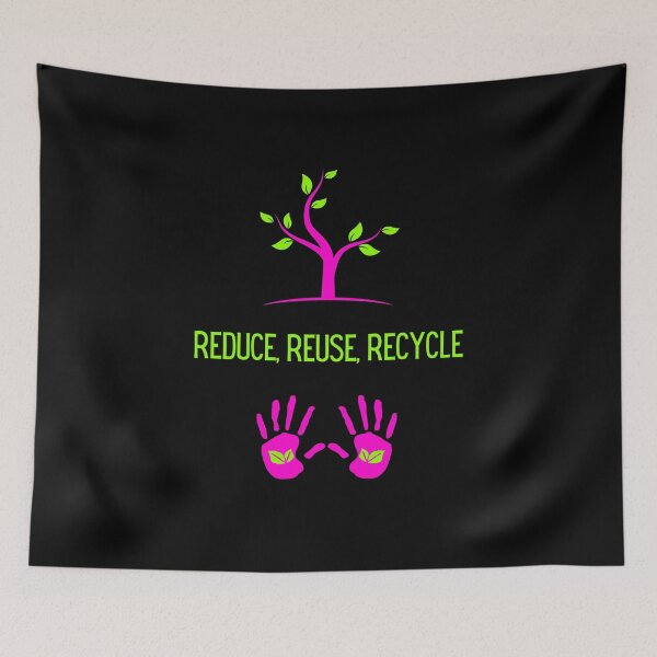 Item preview, Reduce, reuse, recycle. designed and sold by ConradoBullhead.