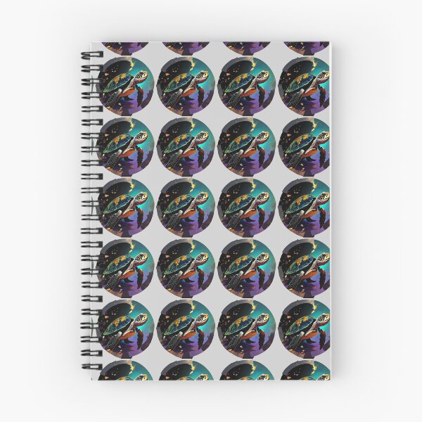 Item preview, Space Odyssey with a Cosmic Turtle designed and sold by YassCreative.