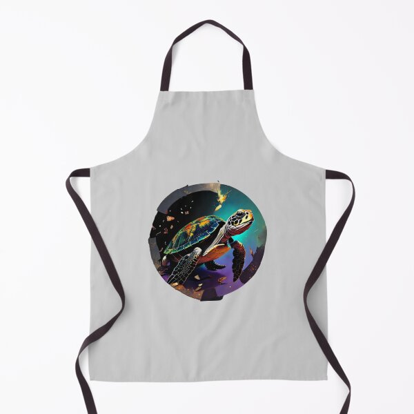 Item preview, Space Odyssey with a Cosmic Turtle designed and sold by YassCreative.