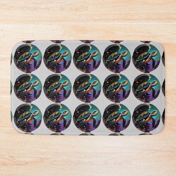 Item preview, Space Odyssey with a Cosmic Turtle designed and sold by YassCreative.