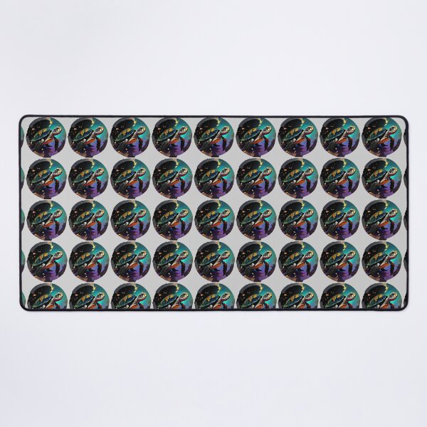 Item preview, Space Odyssey with a Cosmic Turtle designed and sold by YassCreative.