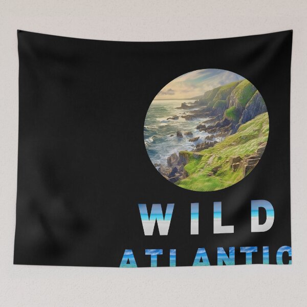Item preview, Wild Atlantic Way Irish Coastal Tourism Ireland designed and sold by OliDesigns.