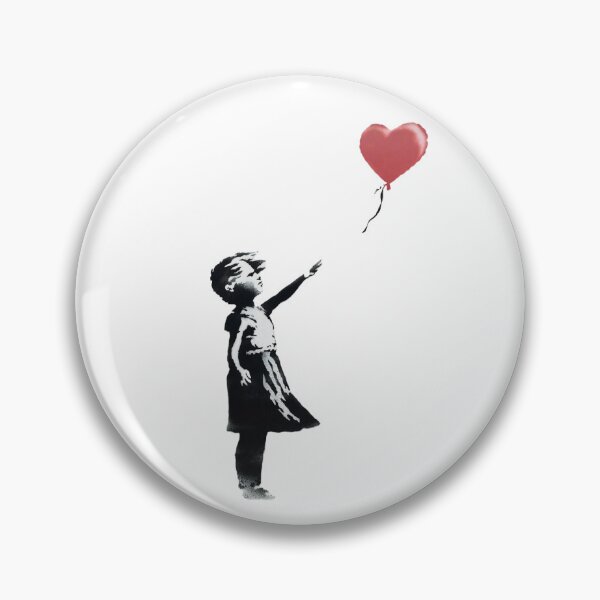 Item preview, Banksy Graffiti - Girl with Balloon, Street art designed and sold by InnaPo ⭐⭐⭐⭐⭐.