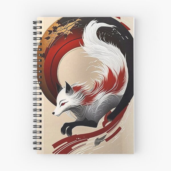 Artikelvorschau, Kitsune Fox japanisches Design entworfen und verkauft von NinyoDreamscape.