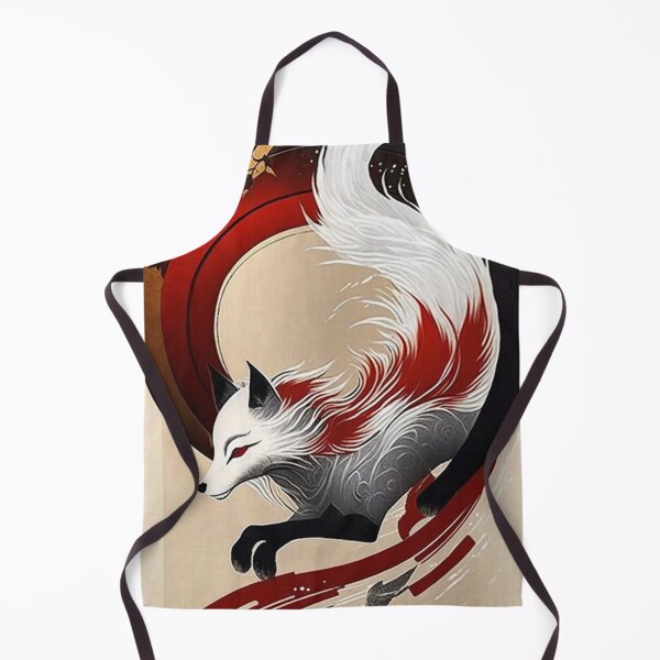 Item preview, Kitsune Fox Japanese Design designed and sold by NinyoDreamscape.