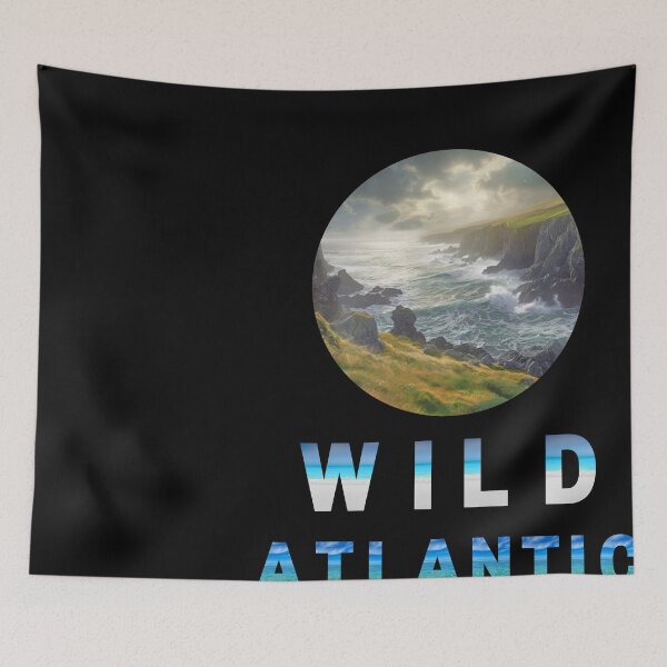 Item preview, Wild Atlantic Way Irish Coastal Tourism Ireland designed and sold by OliDesigns.