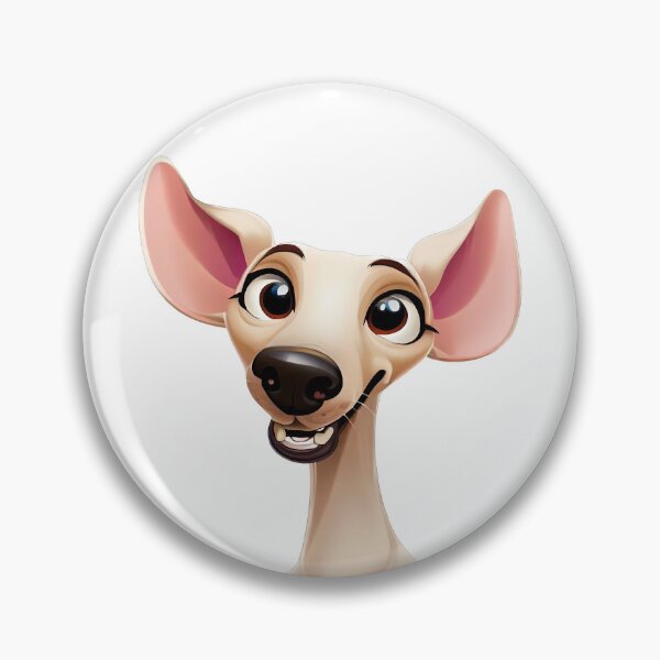Item preview, Galloping Fun: Add a Touch of Whimsy with this Cartoon Galgo Design designed and sold by NinosDelViento.