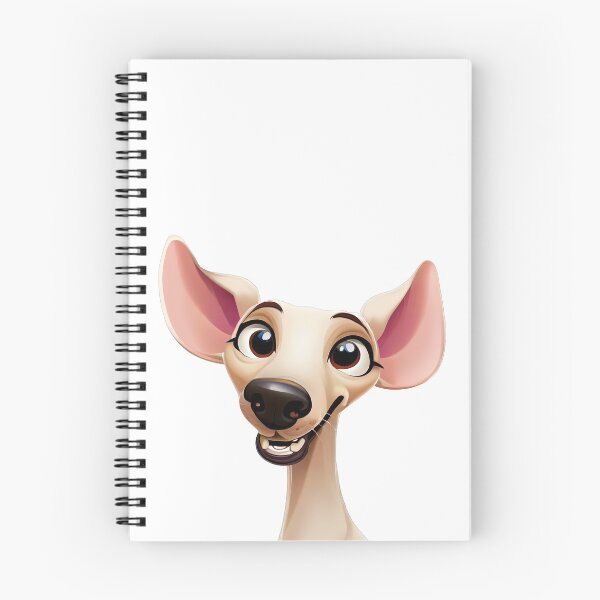 Item preview, Galloping Fun: Add a Touch of Whimsy with this Cartoon Galgo Design designed and sold by NinosDelViento.