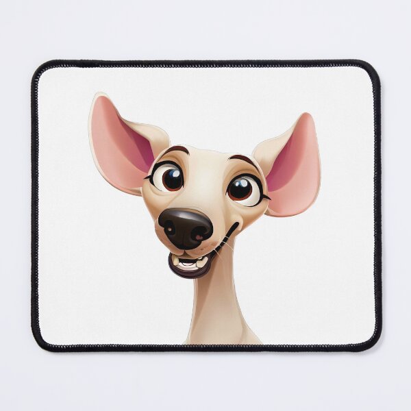 Item preview, Galloping Fun: Add a Touch of Whimsy with this Cartoon Galgo Design designed and sold by NinosDelViento.