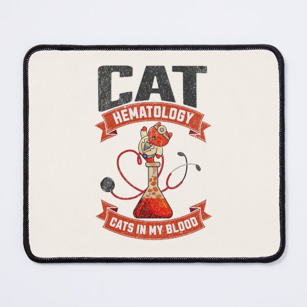 Item preview, cat hematology cats in my blood designed and sold by PositiveIdeas.