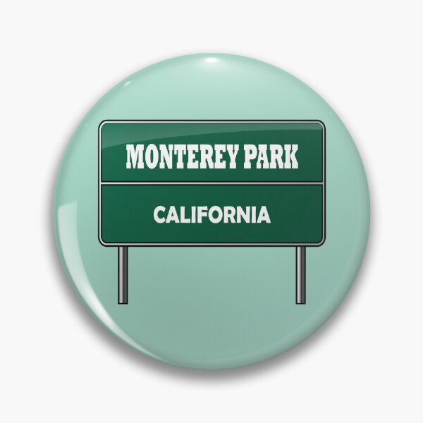 Item preview, Monterey park city road sign in california state designed and sold by Donutlovers.