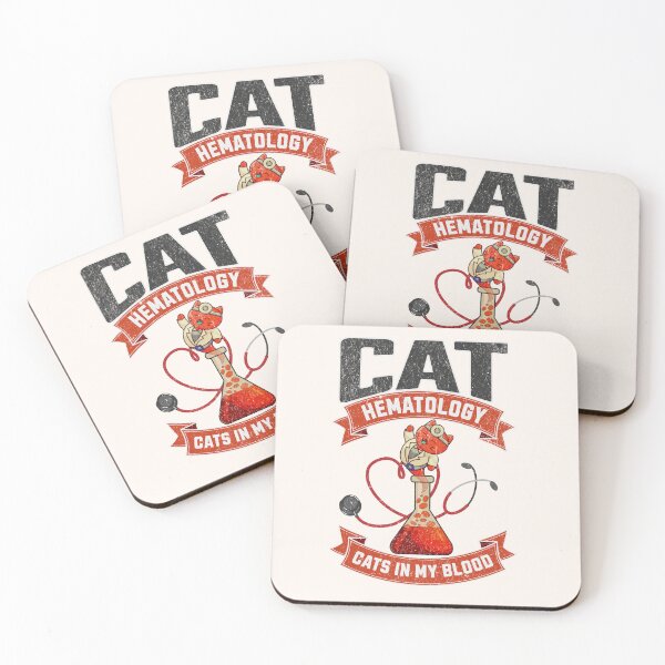 Item preview, cat hematology cats in my blood designed and sold by PositiveIdeas.