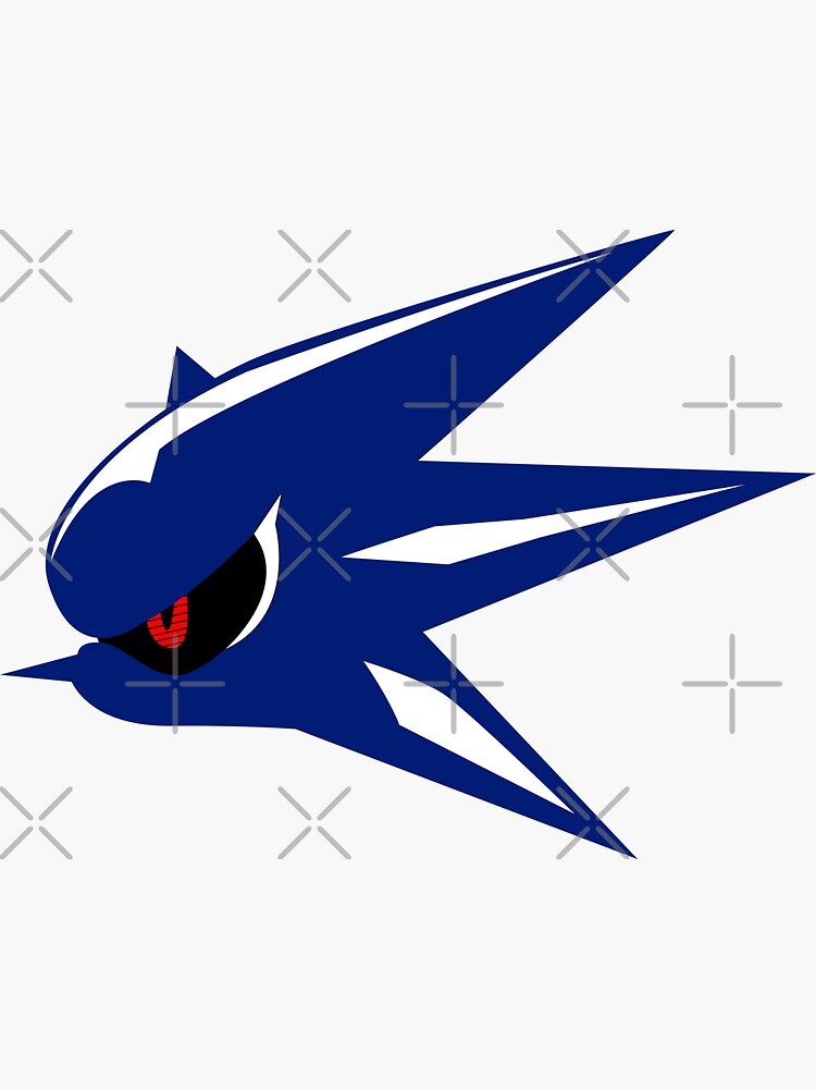 Neo Metal Sonic icon Sticker for Sale by DanielCostaart