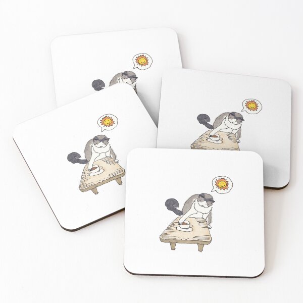 Item preview, 'Don't do it!' - Cheeky cat designed and sold by LeMooMooSketch.