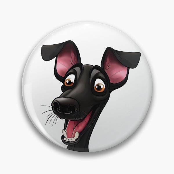 Item preview, Cartoon Galgo Cutie: Add Some Fun to Your Day with this Charming Design designed and sold by NinosDelViento.