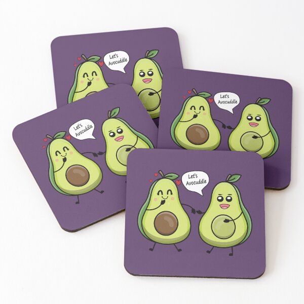 Item preview, Lets avocuddle avocado valentine pun designed and sold by Donutlovers.