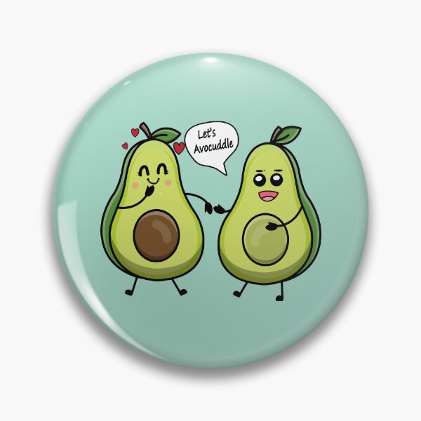 Item preview, Lets avocuddle avocado valentine pun designed and sold by Donutlovers.